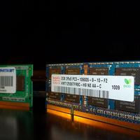 RAM  SO-DIMM , DDR3 Hynix e Patriot 2GB