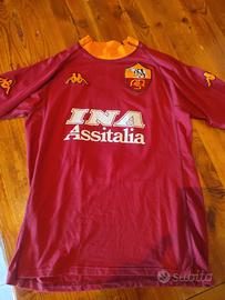 maglia calcio Roma anno 2000/2001 originale