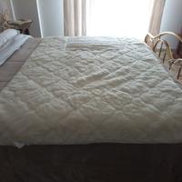 Plaid in lana merinos con tasca calda