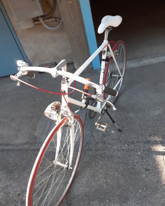 Bici bianchi vintage anni 70 restaurata