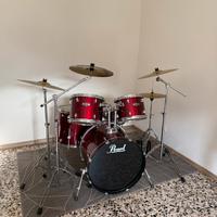 Batteria PEARL TARGET RED WINE