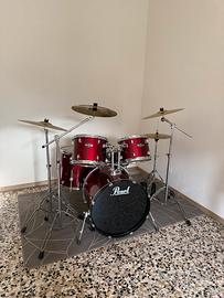 Batteria PEARL TARGET RED WINE