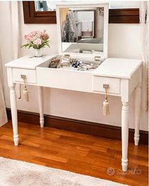 Tavolo da Trucco con Specchio Pieghevole francese