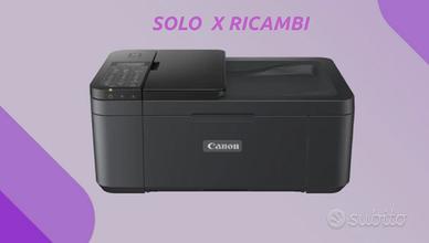 STAMPANTE CANON TR 4550 NON FUNZIONANTE