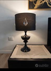 Lampada da tavolo Kare nera