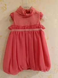 Vestito cerimonia bambina   completo di fascia 