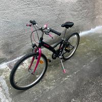 Bicicletta B-Twin - Media , Rosa - Nero