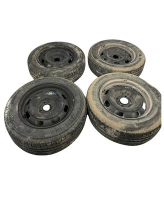 CITROEN C3 Serie (16>) 4 CERCHI IN FERRO 185/65R15