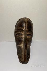Maschera africana rara antica Dan - Costa d’Avorio