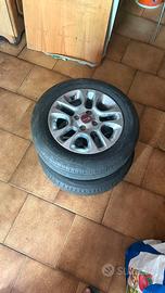 Cerchi originali panda 14” gommati