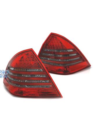 FANALI MERCEDES CLASSE C W203 04-07 LED ROSSO GRIG