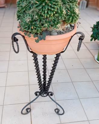 porta pianta in ferro battuto dell 800 €12