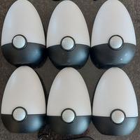 6 LAMPADE LED CON SENSORE MOVIMENTO E CREPUSCOLARE