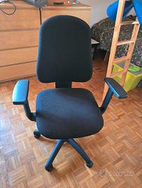 Sedia ufficio nera