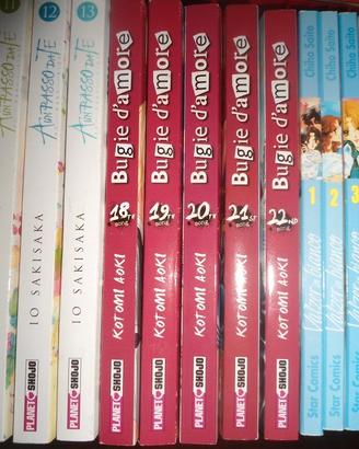 MANGA BUGIE D'AMORE 18,19,20,21,22( anche singoli)