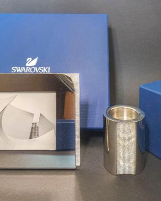 Swarovski Ambiray - Set Portacandele + Portafoto