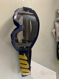 Mascherina moto bici enduro dh mtb lente neutra