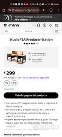 tavolo studio registrazione 