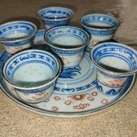 Set antico cinese per Sakè 