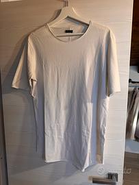 T-shirt lunga Imperial bianca taglia S