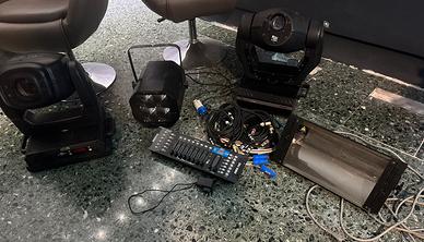 Impianto luci discoteca controller dmx512