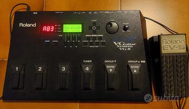Roland VG8 e chitarra con pickup esafonico