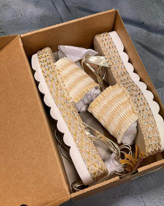 Sandalo Manila Grace Espadrillas con Zeppa Nuove