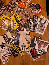 lotto adesivi vari da collezione 