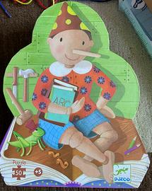 Puzzle Djeco Pinocchio dai 5 anni