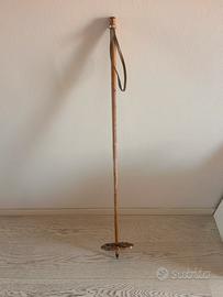 1 bastoncino da sci vintage anni '40 e '50