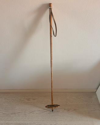1 bastoncino da sci vintage anni '40 e '50