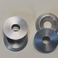 Rondella svasata alluminio M8 nuove 10pz