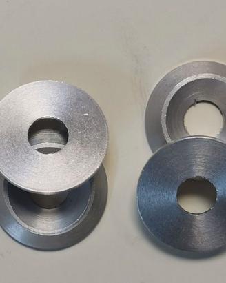 Rondella svasata alluminio M8 nuove 10pz