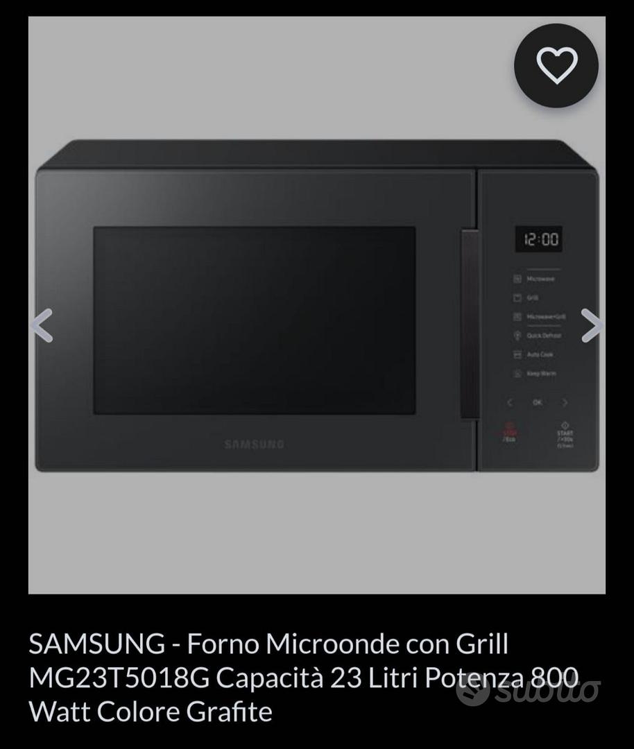 MICROONDE + GRILL SAMSUNG, 800 W, 23L - Elettrodomestici In vendita a Napoli