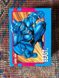 Carte da gioco colleIone Marvel