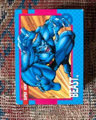 Carte da gioco colleIone Marvel