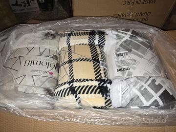 plaid letto singolo, con l'interno agnellato,€10