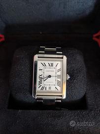 Cartier Tank Solo W5200028 full set like new