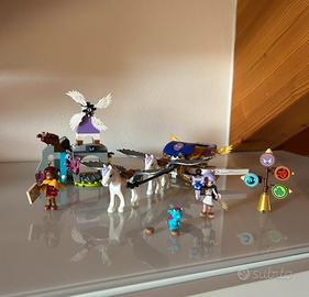 Rare LEGO Elves 41077 Aira's Pegasus Sleigh Set