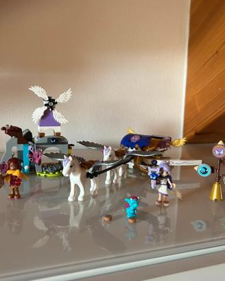 Rare LEGO Elves 41077 Aira's Pegasus Sleigh Set