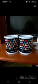 Tazze da the colazione  nuove con manici