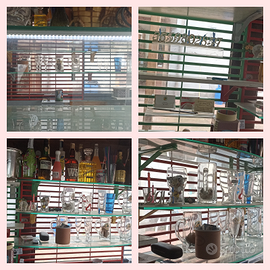 Mensole in Vetro e Telaio