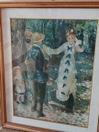 riproduzione la Balancoire  Renoir 