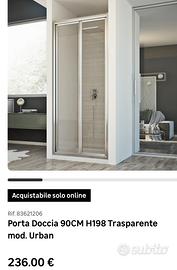 Porta doccia Nuova imballata