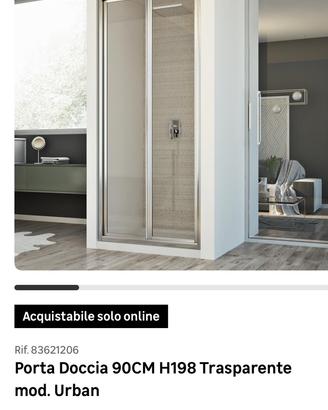 Porta doccia Nuova imballata