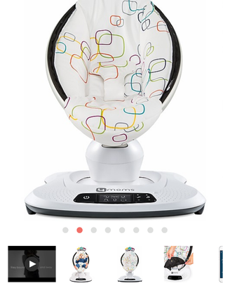 Mamaroo 4MOMS 4.0 Sdraietta Altalena multi plush