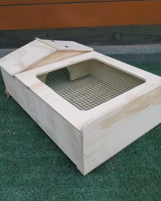 Terrario  tartarughe 60x40x20 Lati Chiusi
