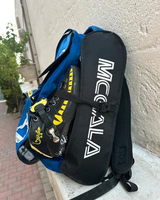 Zaino porta pattini