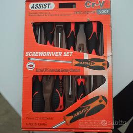 set cacciavite 6 pezzi stella e taglio