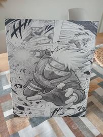 Quadretto Maestro Kakashi Hatake - Naruto - Manga